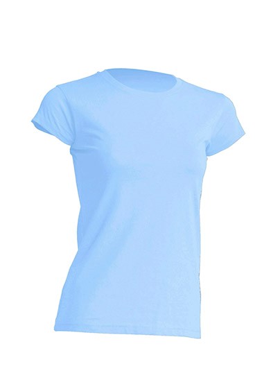 REGULAR T-SHIRT LADY sky neon